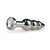 Metalen buttplug