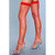 Catch Me If You Can Fishnet Stockings - Red