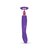 Pleasure Pump With G-Spot Vibrator - Purple