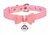 Golden Kitty Collar With Cat Bell - Pink