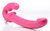 Revolver Vibrating Strapless Strap-On XXL - Pink