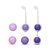 Wellness - Assortiment de boules de geisha - Violet