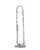 Crystal Addiction - Transparenter Dildo - 20 cm