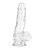 Crystal Addiction - Transparenter Dildo - 18 cm