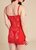 Heartina Negligee With Thong - Red