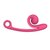 Vibromasseur Double Snail Vibe Curve - Rose