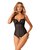 Serena Love - Open Kruis Body - Zwart