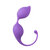 Curved Kegel Balls - Purple