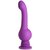 IN Stimulateur en Silicone Vibrant - Violet