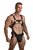 Heathen Harness S/M - Schwarz/Rot