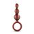 Anal Adventures Matrix - Beaded Loop Anal Plug - Copper