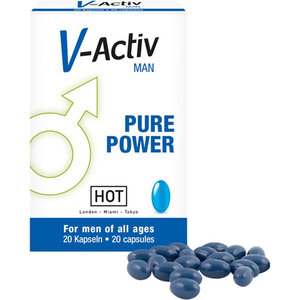 HOT V-Activ Pure Power Voor Mannen - 20 stuks