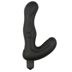 Black Vibrating Buttplug