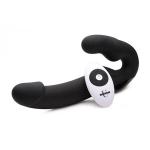 Vibro Urge Strapless Strap-on - Noir