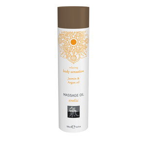 Huile de massage érotique - Huile de jasmin et d'argan