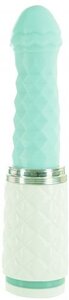 Pillow Talk - Feisty Thrusting Vibrator - Teal