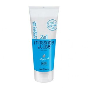 Lubrifiant et Gel de Massage 2 en 1 - Toucher Soyeux