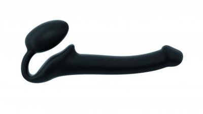 Strap On Me - Strapless Voorbind Dildo - Maat S - Zwart