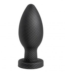 Spark - Silicone Anal Plug Carbon Fiber - Small