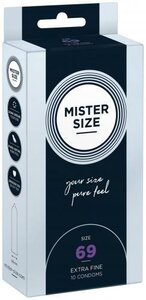 MISTER.SIZE Préservatifs 69 mm 10 pièces