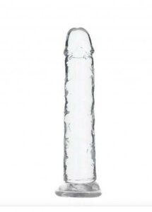 Crystal Addiction - Godemiché transparent - 18 cm