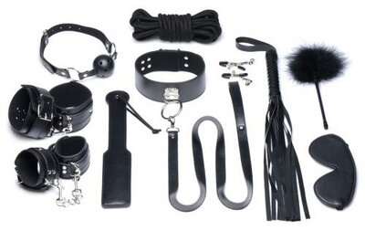 10-piece Luxury Bondage Set