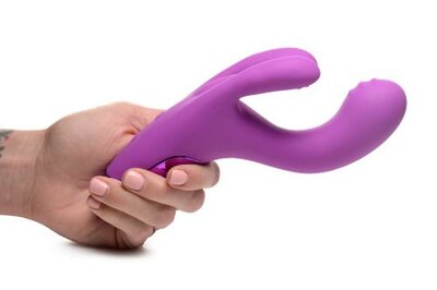 Triple Rabbit Vibrator - Purple