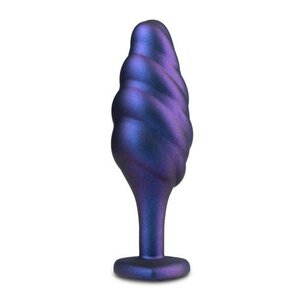 Anal Adventures Matrix - Bumped Bling Anal Plug - Sapphire