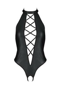 Nancy Body with Open Crotch - Black