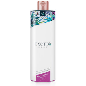 Exotiq Body To Body Verwarmende Massageolie - 500 ml