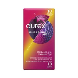 Préservatifs Durex Pleasure Me - 10 préservatifs