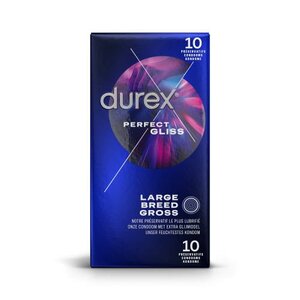 Préservatifs Durex Perfect Gliss - 10 pièces