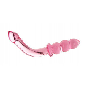 Hamsa Glazen G-Spot/P-Spot Dildo - Roze