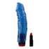 Jelly vibrator bleu souple_