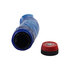 Buigzame blauwe vibrator_