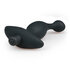 Vibromasseur prostatique noir en silicone_