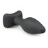 Plug anal noir en silicone - Small_