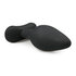 Plug anal noir en silicone - Large_