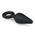 Zwarte buttplug met trekring - small_