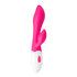 Vibromasseur Point G Rabbit en rose - Rose/Blanc_