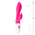 Vibromasseur Point G Rabbit en rose - Rose/Blanc_