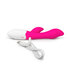 Vibromasseur Point G Rabbit en rose - Rose/Blanc_