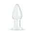 Clear Glass Buttplug_