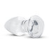 Clear Glass Buttplug_