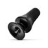 All Black Analplug 12 cm - Schwarz_