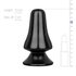 All Black Analplug 12 cm - Schwarz_