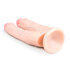 Realistischer Doppeldildo mit Saugnapf - 18 cm_