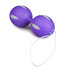 Boule de Kegel duo Wiggle - Pourpre/Blanc_