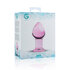 Pink Glass Buttplug_