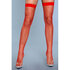 Catch Me If You Can Fishnet Stockings - Red_